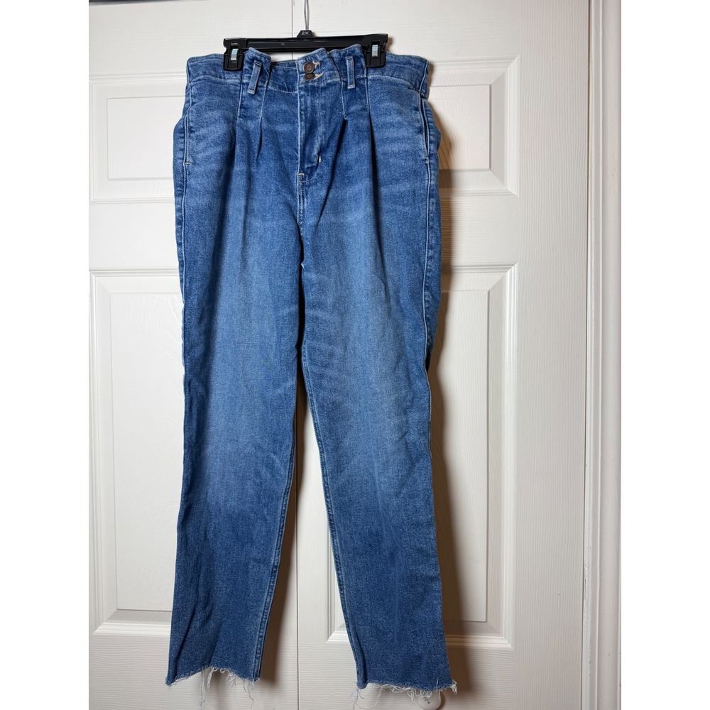 Hollister Denim Vintage Stretch Curvy Ultra High-Rise Mom Jeans